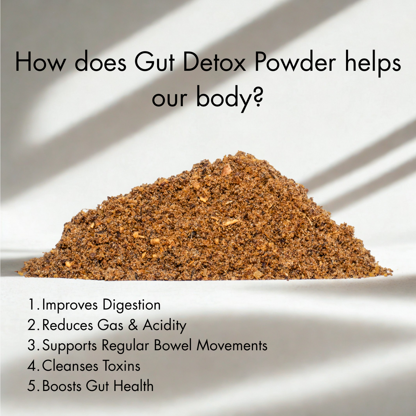 Gut Detox Powder – 100% Organic Digestive Cleanse